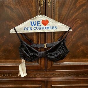 Calzedonia Balconette Shiny Satin Swimsuit Top